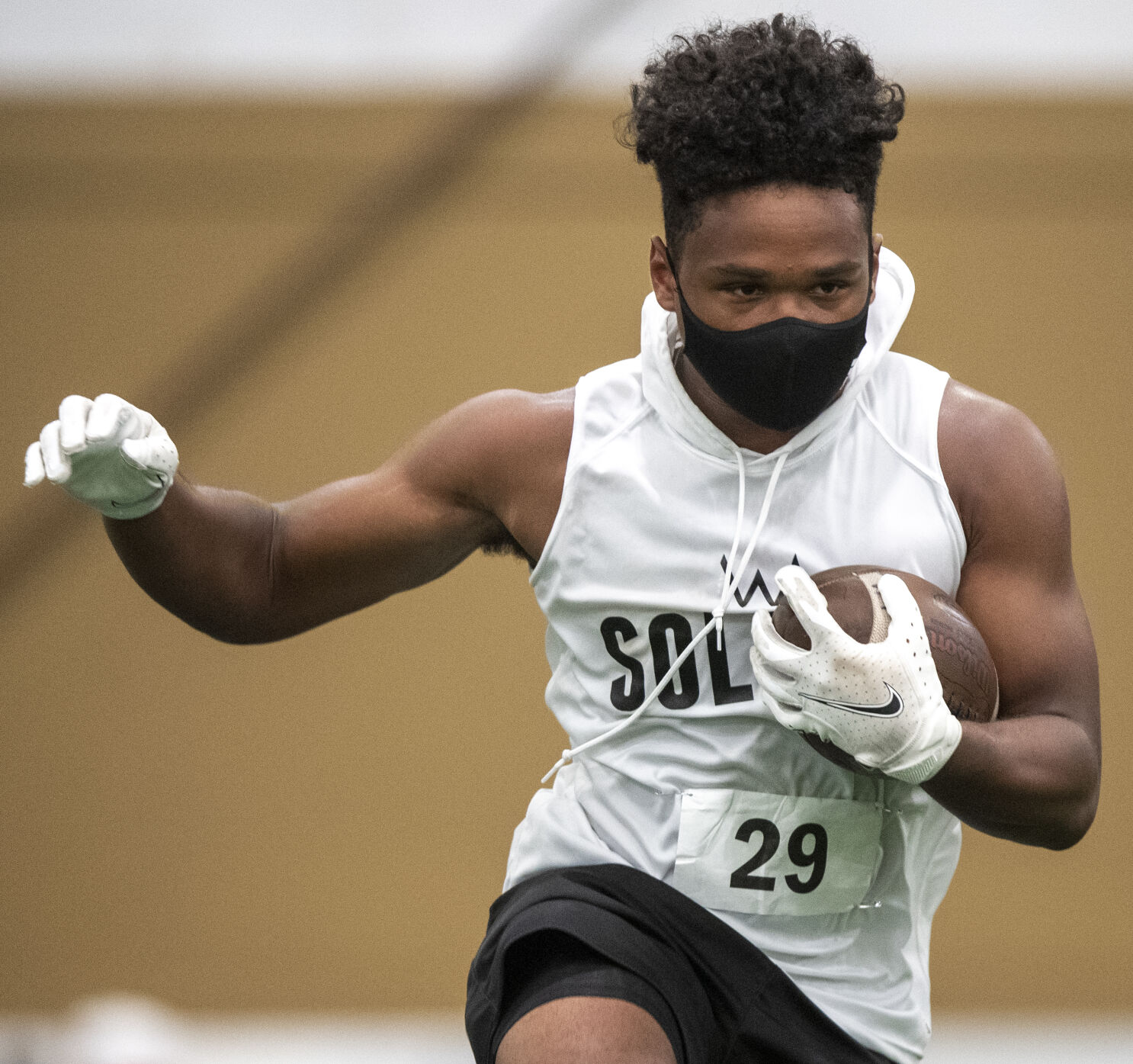 Steve Warren football camp, 7.25